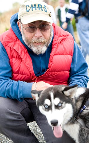Steve with new Doggie