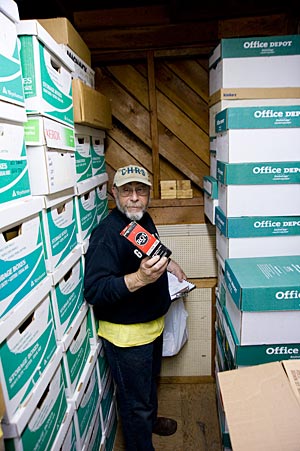 Steve in Archives