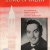 Sheet music cover of "Song of India"