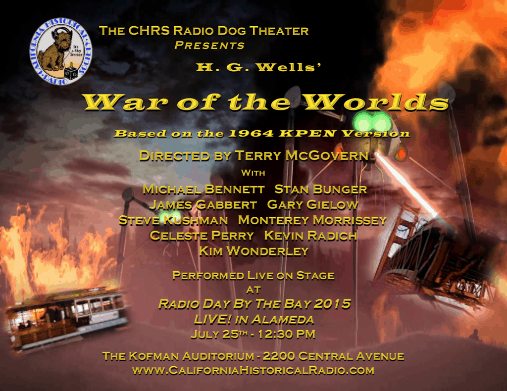 War of the Worlds flyer
